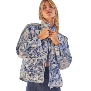 Free People, Printed Pippa Packable Puffer Jacket